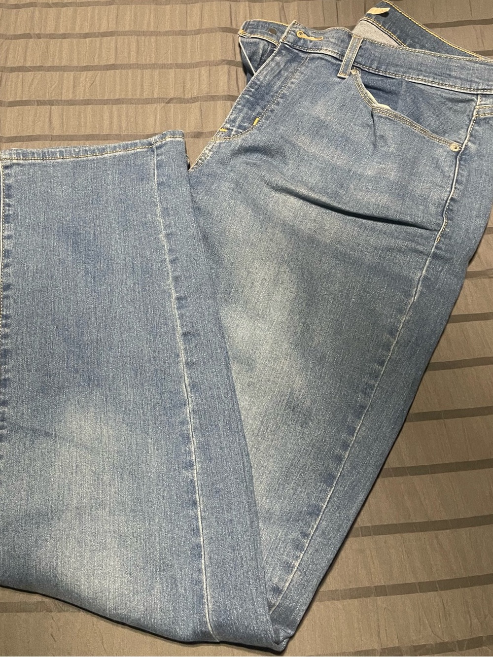Levi's Light Blue Straight Leg Jeans